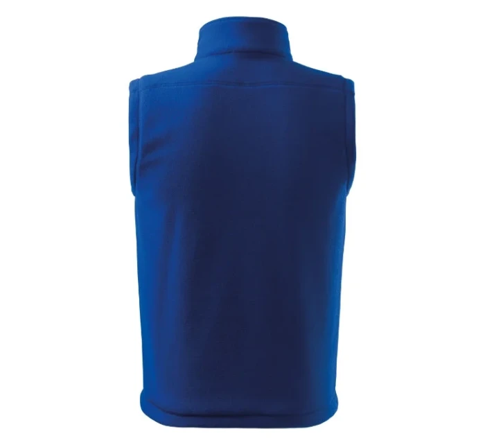Ďalšia fleecová vesta unisex kráľovská modrá
