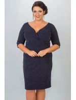 Dámske šaty Bonita U634 námornícka modrá - Karko