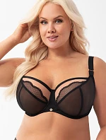 Dámska podprsenka Ida K900 Black - Gorsenia