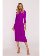 Dámské šaty s volánkem   model 22011571 - STYLOVE