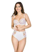 Vysoké dámske nohavičky DOTS 19057 White Vysoké dámske nohavičky DOTS 19057 White