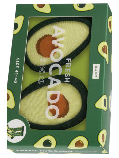 Dámske ponožky SOXO Avokádo, v krabičke - ENG