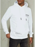 Pánská mikina s kapucí bílá Dstreet model 21976018 - FashionStreet Pánská mikina s kapucí bílá Dstreet model 21976018 - FashionStreet