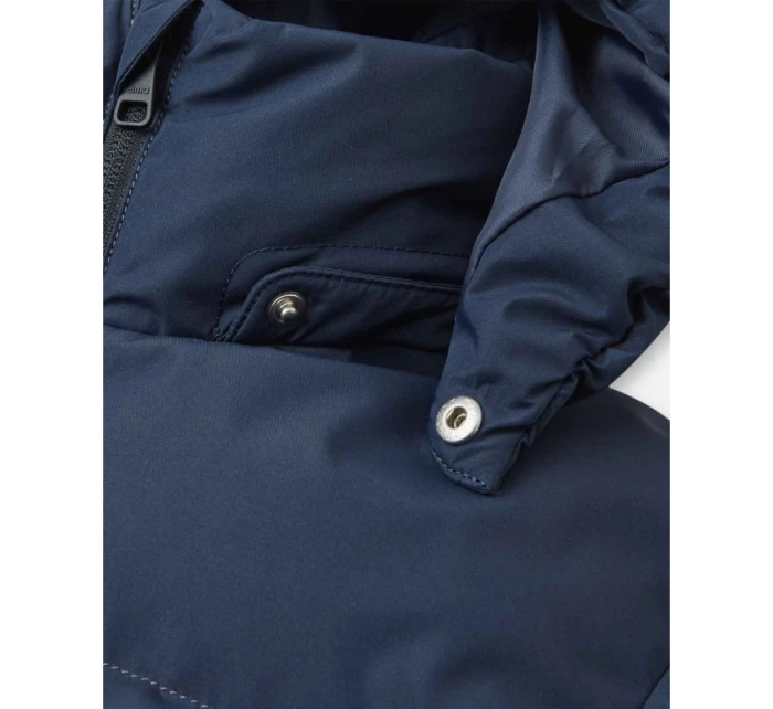 dětská péřová bunda Navy 3 Junior Unisex nepromokavá tmavě modrá model 21351547 - Reima