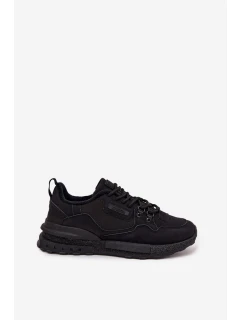 Pánská sportovní obuv s izolací model 21711501 HIPOLY SYSTEM Černá - Big Star Shoes