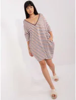 Tunika EM TU 890.13 bielo-hnedá