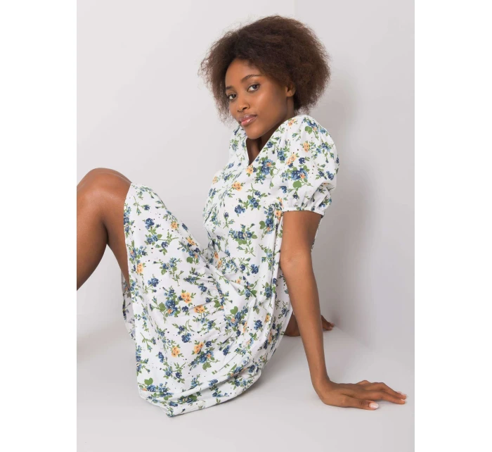 Šaty RO SK 2508.38P biela zelená