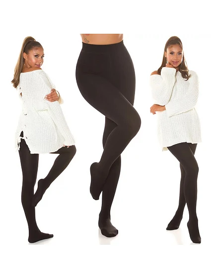 Sexy termální punčocháče černé model 20553381 - In-style Fashion Sexy termální punčocháče černé model 20553381 - In-style Fashion