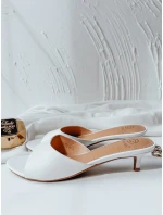 dámské žabky bílé model 21990174 - Dstreet