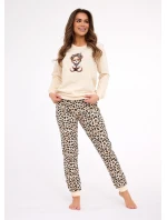 Pyžamo model 21236459 Panther long/r S2XL dámské - Cornette