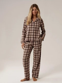 Atlantic NLP-505 dlhé/r S-2XL pruhované pyžamo