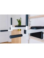 GYMNASTICKÝ REBRÍK S HRAZDOU A ZÁBRADLÍM NA CVIČENIE NA LAVIČKE 722W