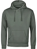 Tee Jays TJ 5152 Mikina s kapucňou z hrubej bavlny „Unlabeled“ 18.5152 listovo zelená