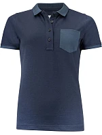 Polo Women Dámské piqué polo z těžké bavlny "TwoTone" navy model 22453696 - James Harvest