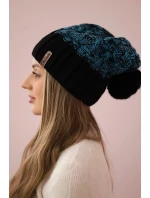 Milano fleecová čepice K203 tyrkysová model 18749925 - K-Fashion Milano fleecová čepice K203 tyrkysová model 18749925 - K-Fashion