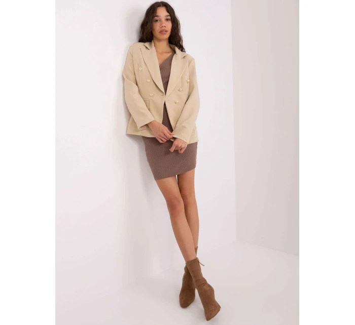 Żakiet TW ZT BI model 19018710 beżowy - FPrice Żakiet TW ZT BI model 19018710 beżowy - FPrice