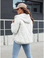 Dámská zimní bunda bílá Dstreet model 21979194 - FashionStreet Dámská zimní bunda bílá Dstreet model 21979194 - FashionStreet