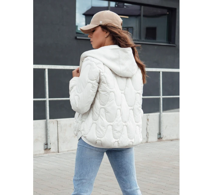 Dámská zimní bunda bílá Dstreet model 21979194 - FashionStreet Dámská zimní bunda bílá Dstreet model 21979194 - FashionStreet