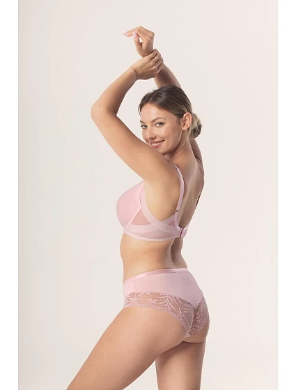 Podprsenka s plnými košíčky Alice model 22130702 Pink - Mefemi Podprsenka s plnými košíčky Alice model 22130702 Pink - Mefemi
