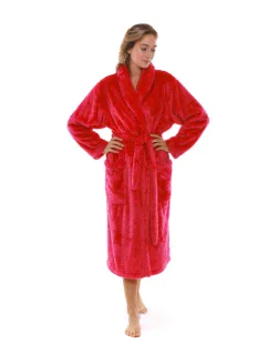 Dámsky župan LIlly extra 2120 červený - Vestis