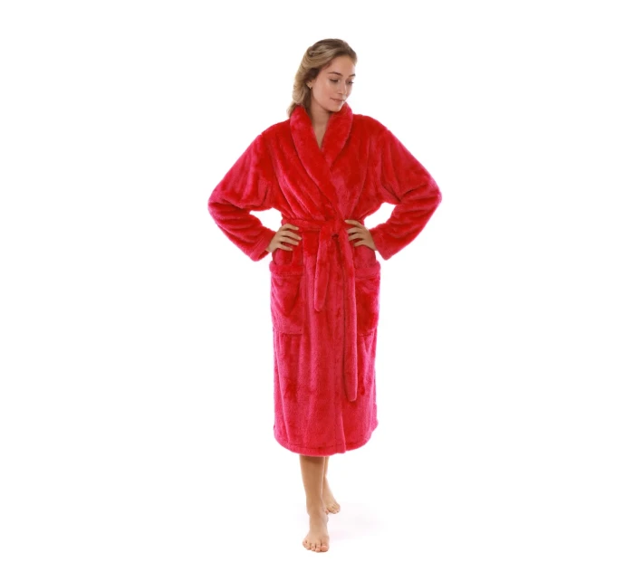 Dámsky župan LIlly extra 2120 červený - Vestis Dámsky župan LIlly extra 2120 červený - Vestis