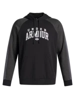 Pánská mikina Rival Fleece Colorblock Hoodie black model 21812664 001 pánská - Under Armour Pánská mikina Rival Fleece Colorblock Hoodie black model 21812664 001 pánská - Under Armour
