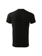Mafini Ťažké tričko s výstrihom do VM MLI-11101 čierna