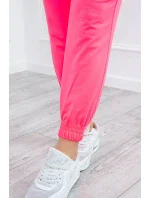 Súprava mikiny s kapucňou ružová neónová Súprava mikiny s kapucňou ružová neónová