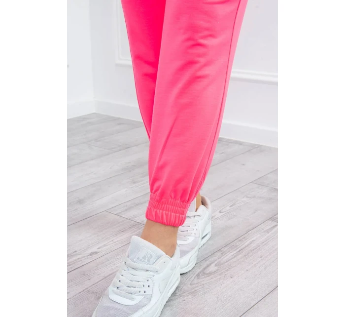 Súprava mikiny s kapucňou ružová neónová Súprava mikiny s kapucňou ružová neónová