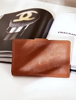 Damski Portfel Z Eko Skóry Brązowy Isamille