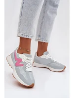 Dámské sportovní boty na platformě modré Janelora Dámské sportovní boty na platformě modré Janelora