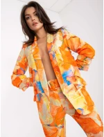 Dámské sako DHJ MA  oranžové model 17384976 - FPrice