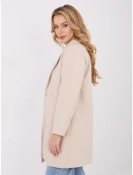 Kabát IT EN 20238.23 svetlo béžový