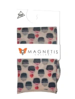Dámske vzorované ponožky Magnetism lycra 20 den