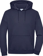 Daiber 8052 Ťažká unisex mikina s kapucňou 02.8052 tmavomodrá