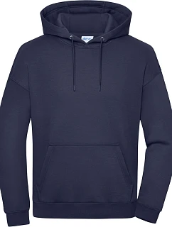 Daiber 8052 Ťažká unisex mikina s kapucňou 02.8052 tmavomodrá