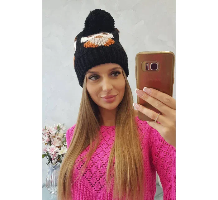 Dámská čepice  černá model 18751609 - K-Fashion