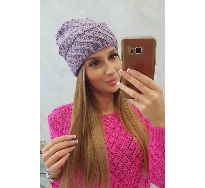 Dámska čiapka Dagmara K332 fialová