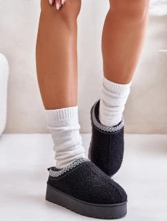 Dámské Sněhule Na Platformě S Černé model 21672903 - Boto