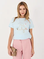 Tričko IR TS R2766.60 svetlo modré