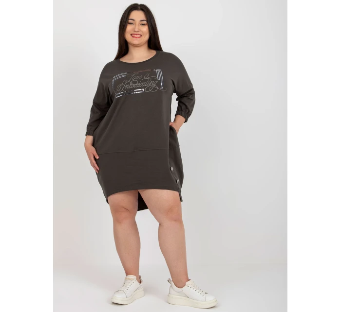 Tunika RV TU 7505.15 tmavá khaki