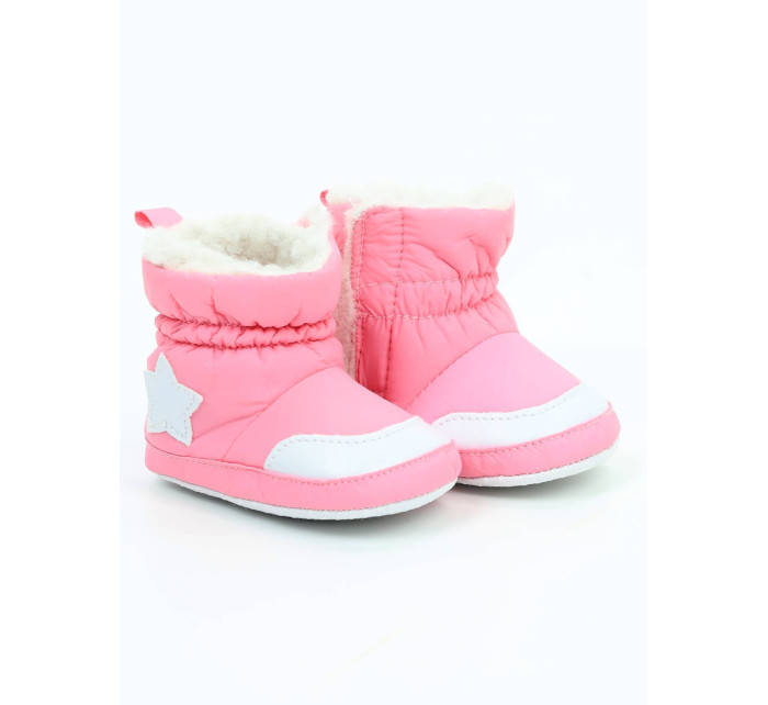 Yoclub Detská dievčenská obuv OBO-0018G-0600 Pink