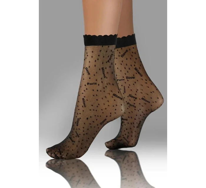 Sesto Senso ponožky wz.09 Picot A'2