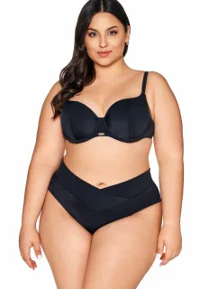 Polovyztužená dámská plavková podprsenka cup SK Black Maxi model 20839920 - Ava