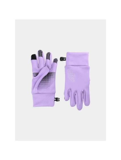 Detské pletené rukavice s dotykovým displejom 4F Junior 4FJWAW24AGLOU068-52S Detské pletené rukavice s dotykovým displejom 4F Junior 4FJWAW24AGLOU068-52S