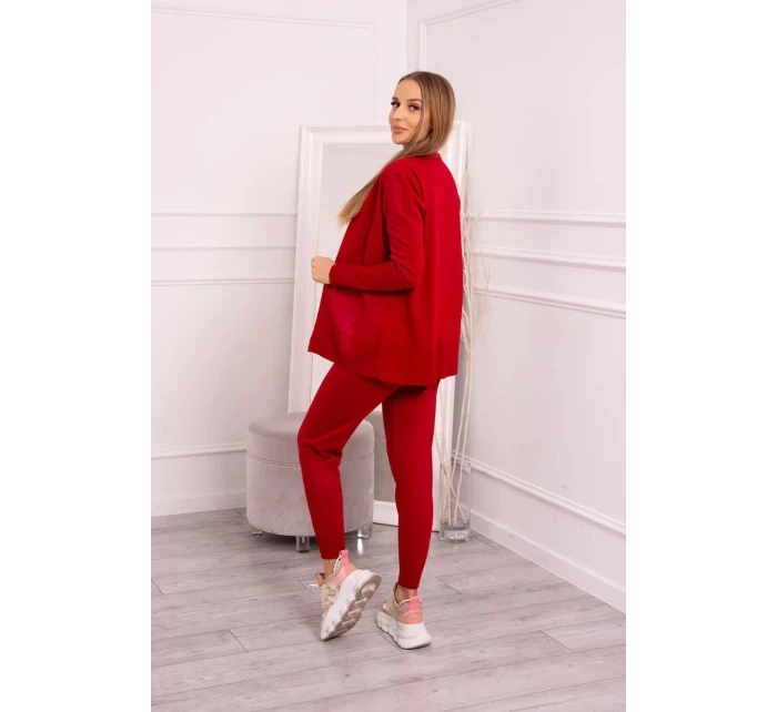 Sada svetrů model 18746420 červená - K-Fashion