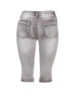Curvy Girls Size! Trendy Capri Jeans knee-length