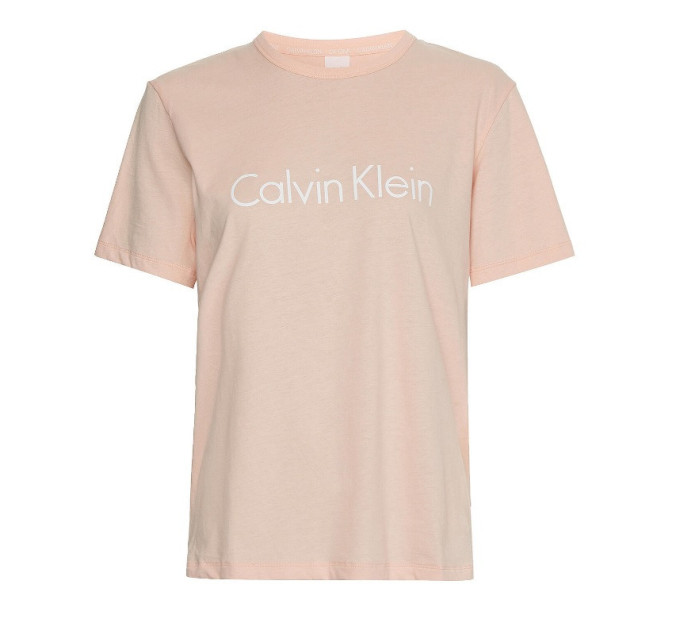 Dámské pyžamové tričko   meruňková  model 17430975 - Calvin Klein