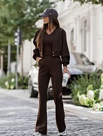 Dámsky 3-dielny set Lissa Dark Brown - LaBalancia