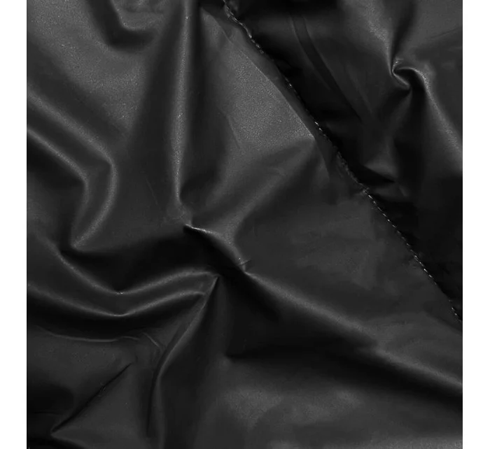 Černá dámská zimní bunda s kapucí model 21246381 - S'WEST